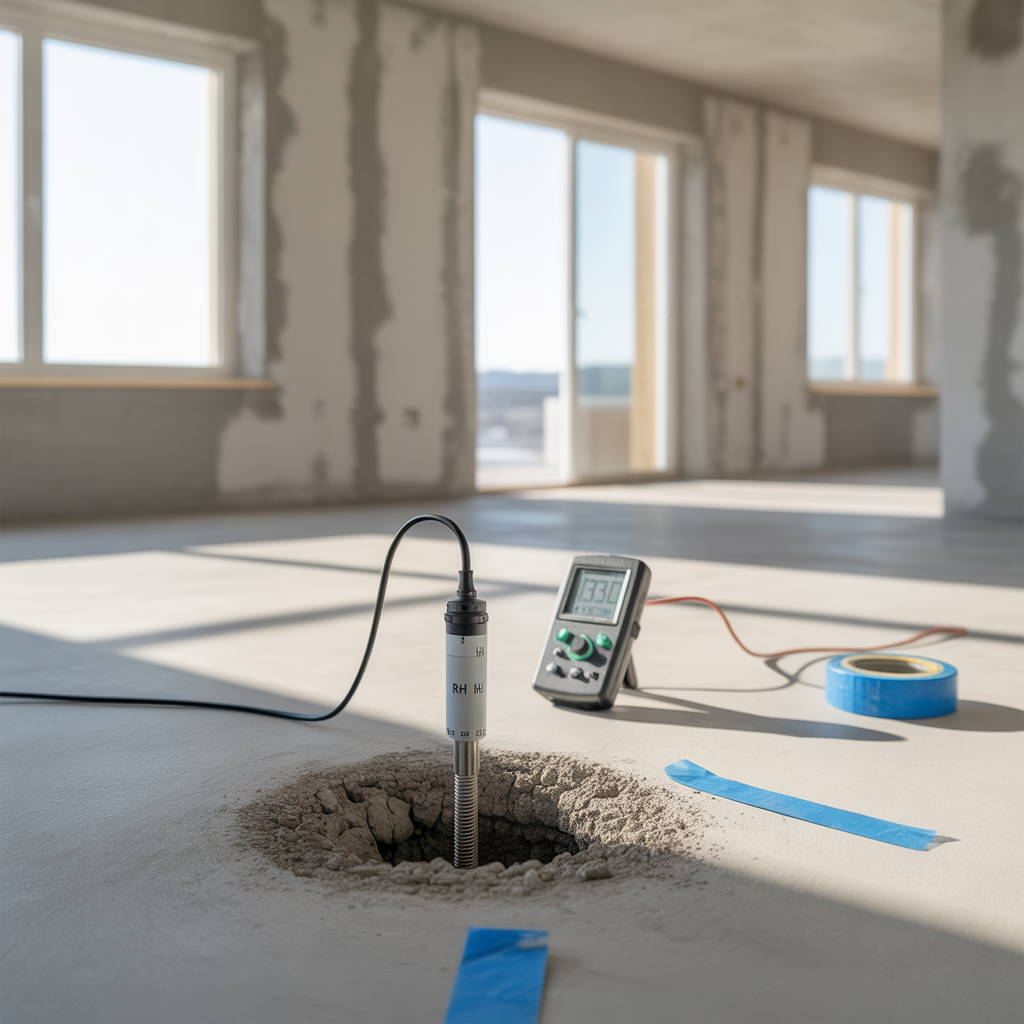 fuktmatning i betong guide till metoder och gransvarden