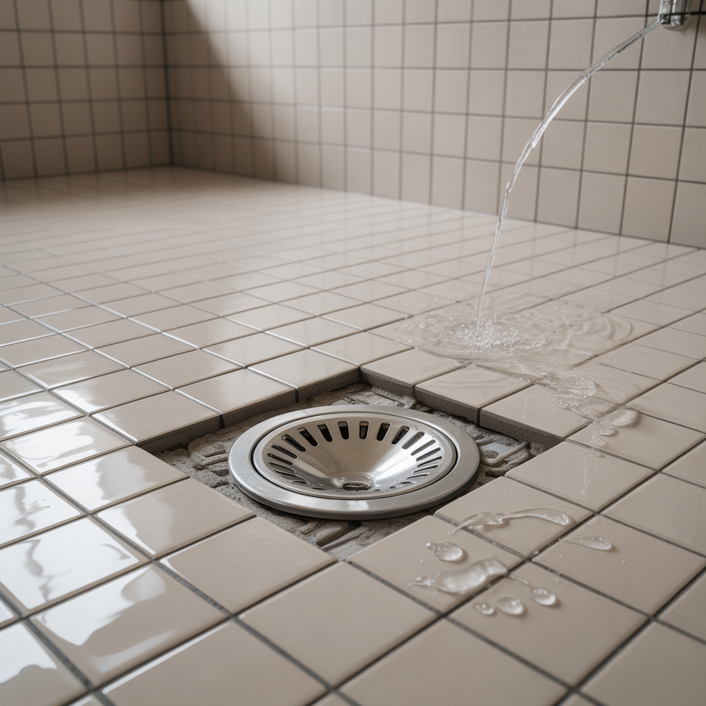 golvbrunn i badrum regler ratt fall och tatskikt