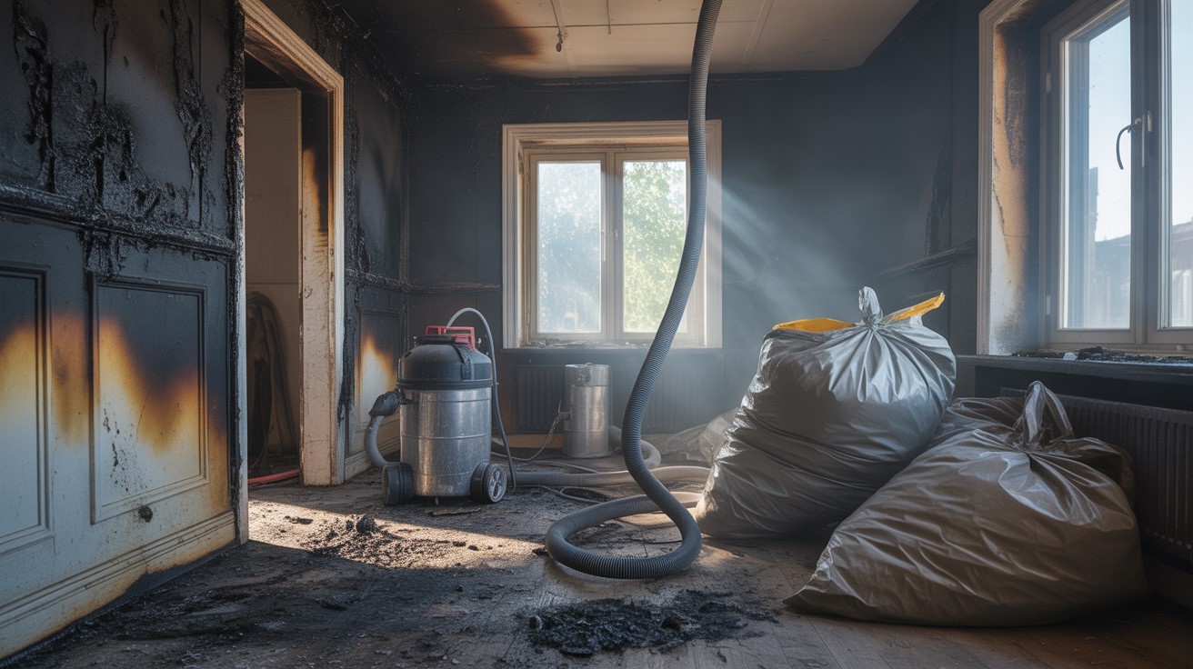 Renovering vid Rökskador Brandsanering