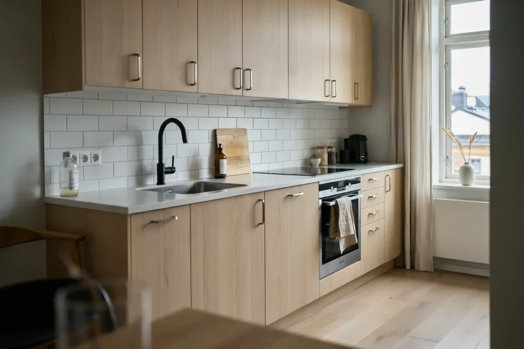 montering av nytt k k i bostadsr tt i stberga rsta